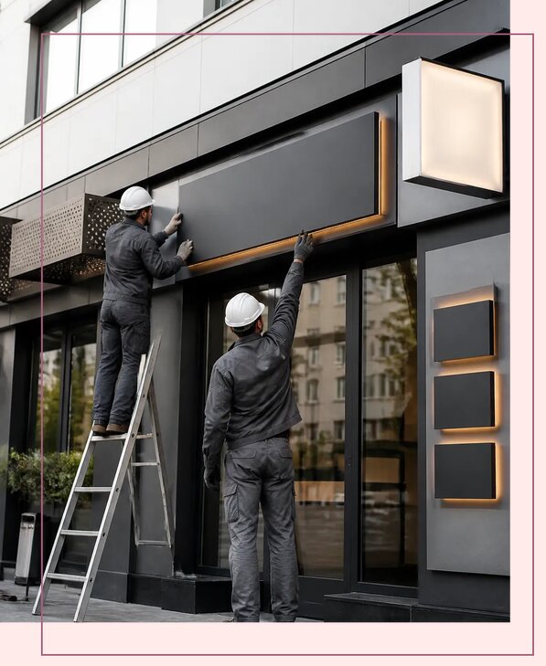 Наружная реклама для бизнеса в Курганинске по цене от 26003 р. | Аванза-Кгн