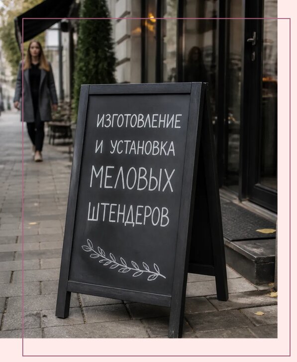 Меловые штендеры в Курганинске по цене от 6761 р. | Аванза-Кгн